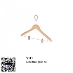 Móc treo quần áo có kẹp 5311