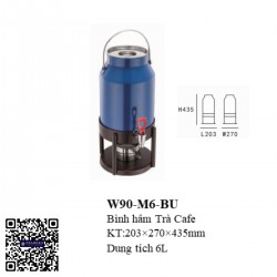 Bình hâm Trà Cafe W90-M6-BU