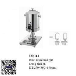 Bình nước hoa quả D0041