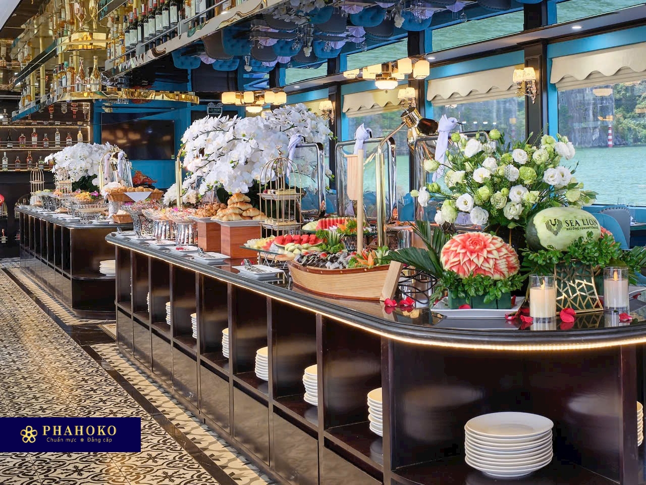 thiet bi buffet du thuyen 99