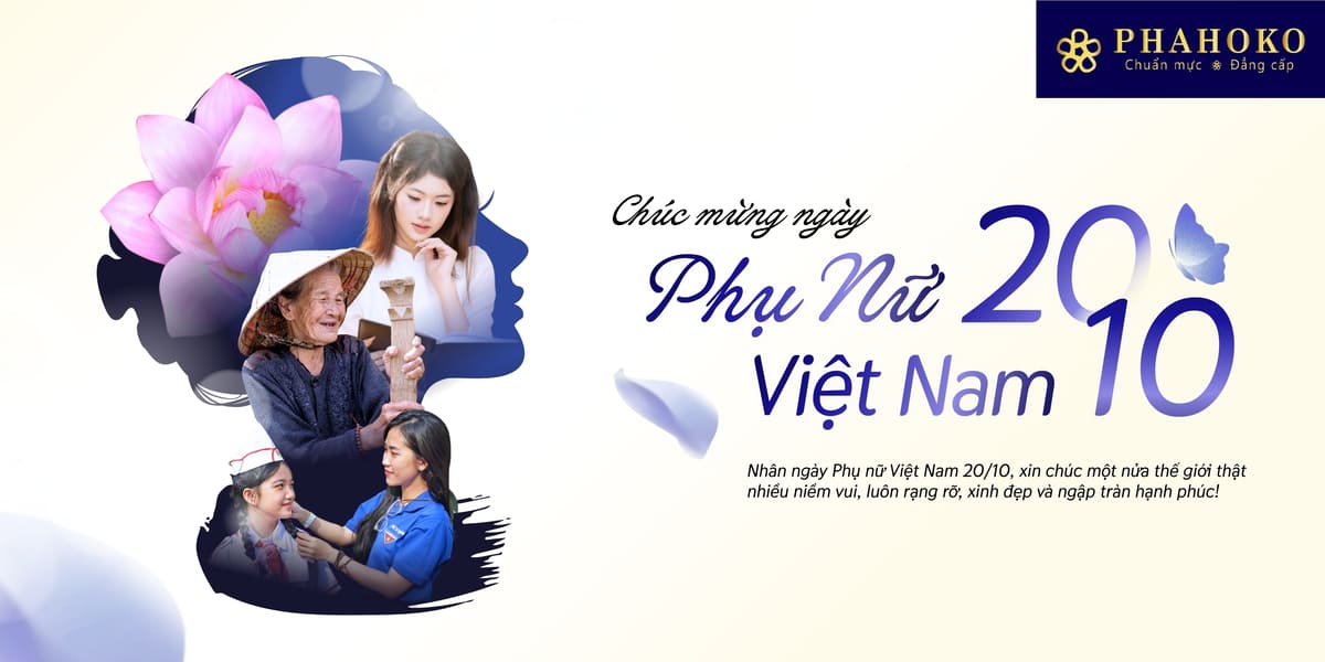 Chúc mừng ngày Phụ nữ Việt Nam