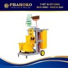 Xe Đẩy Dọn Vệ Sinh PHAHOKO | Giải Pháp Vàng Cho Khách Sạn Resort 5 sao