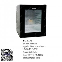 Tủ mát minibar BCH-36