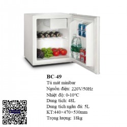 Tủ mát minibar BC-49