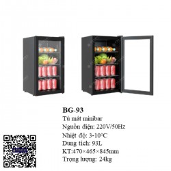 Tủ mát minibar BG-93