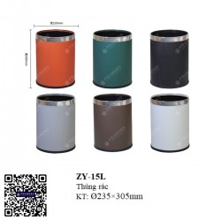 Thùng rác phòng ZY-15L