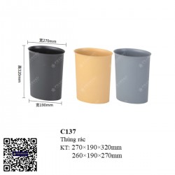 Thùng rác phòng C137