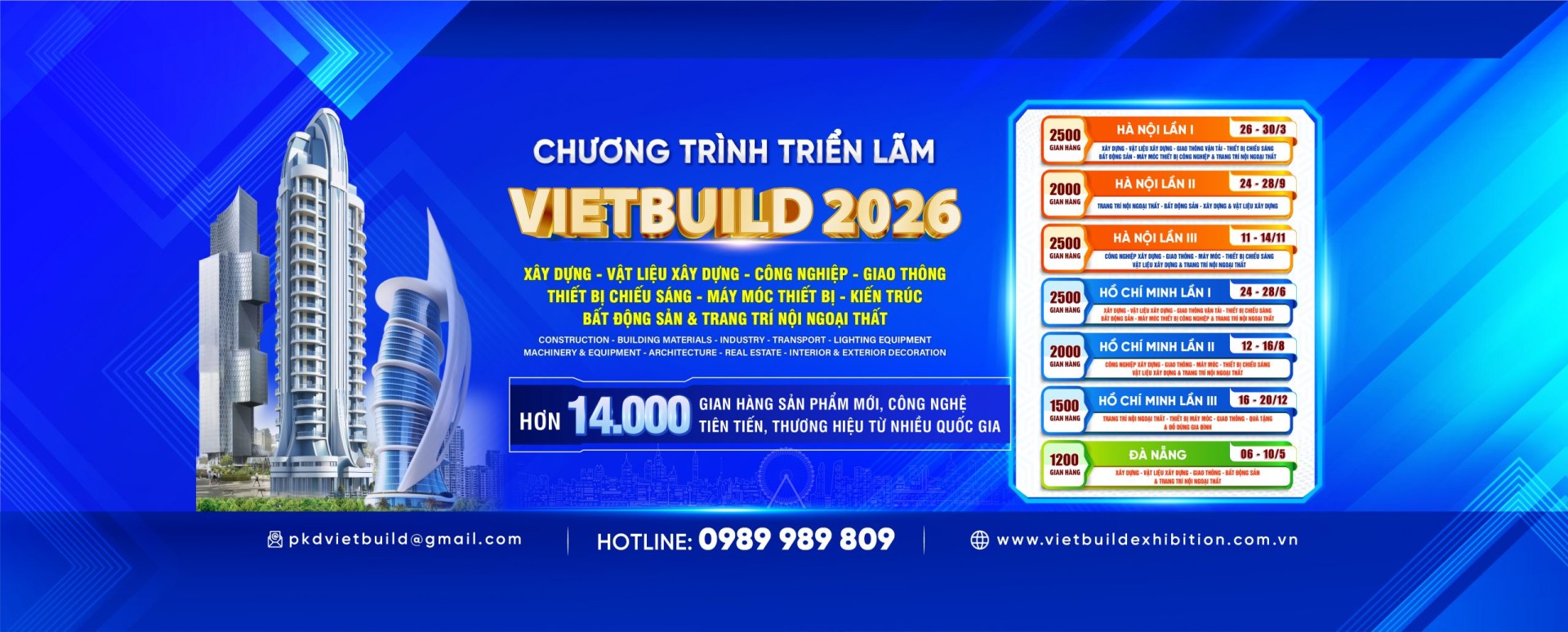 Hội chợ triển lãm Vietbuild 2026