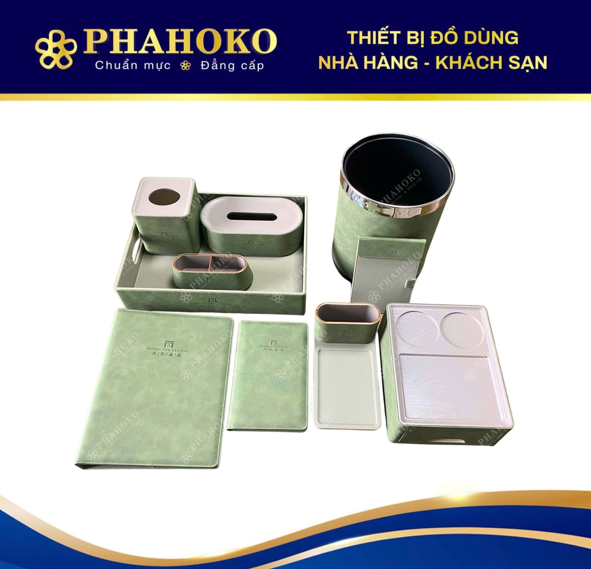 PHAHOKO RA MẮT BỘ ĐỒ DA BUỒNG PHÒNG KHÁCH SẠN - ĐỈNH CAO SANG TRỌNG