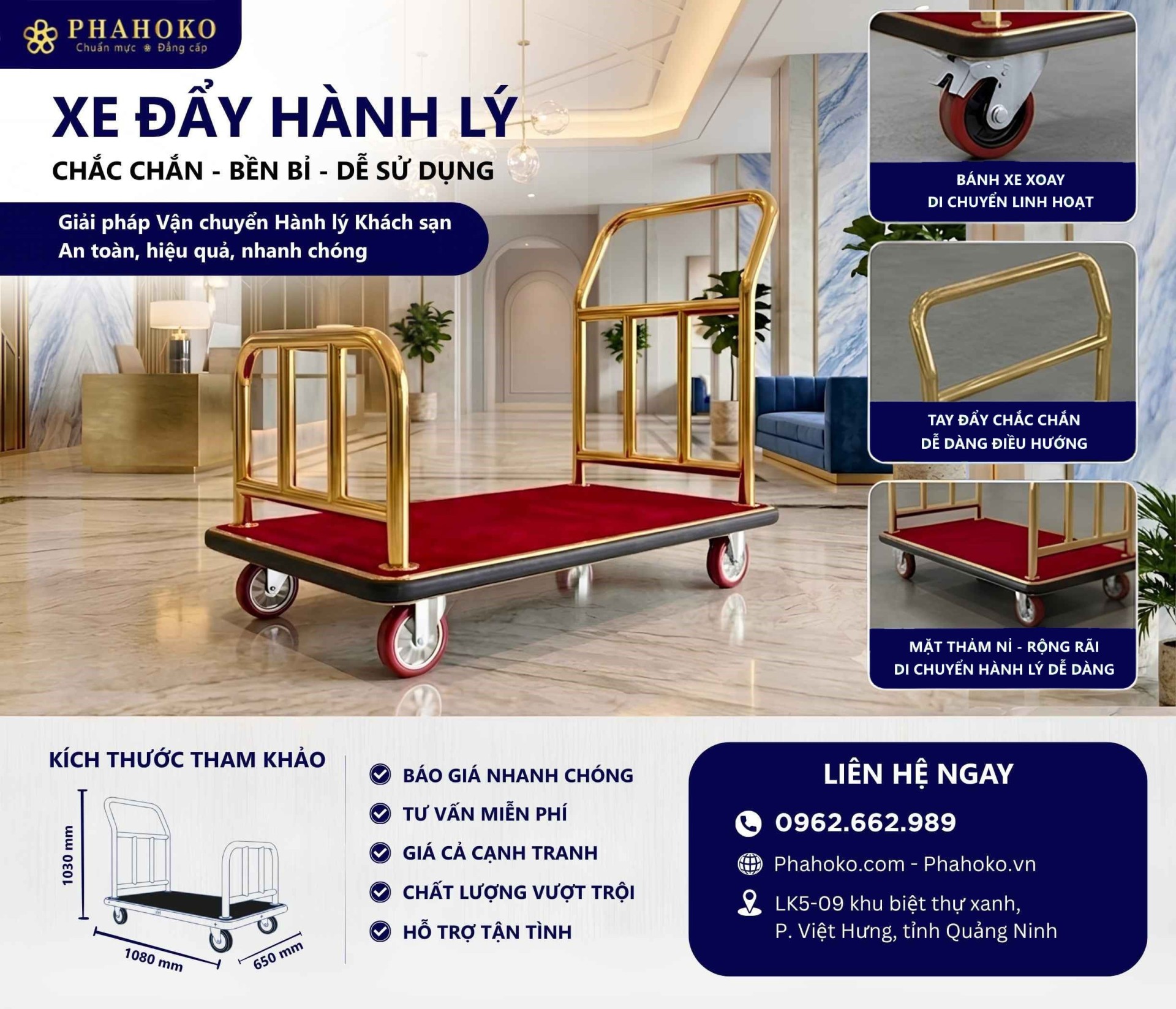 Xe đẩy hành lý2