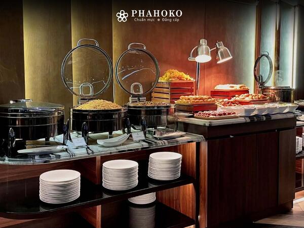 Thiết Bị Quầy Buffet Cao Cấp Phahoko Cho Nhà Hàng 5 Sao