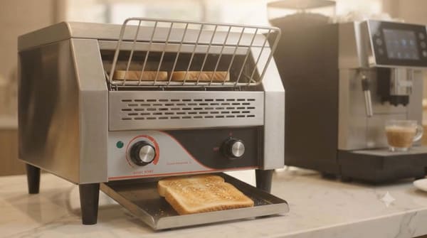 Máy nướng bánh mì băng chuyền5